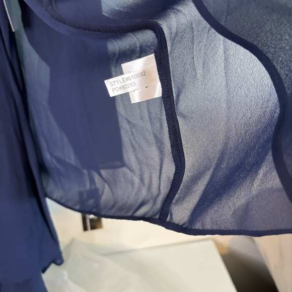 S.L. Fashions Womens Plus Size Embellished Tiered Jacket Dress Size 16 - Picture 8 of 14